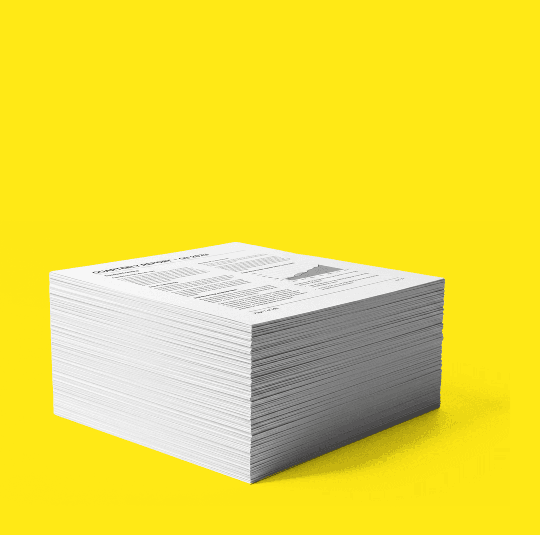 Service d'impression et copies A4 — noir & blanc ou couleur, CopyHouse Bruxelles